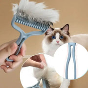 Double-Sided Cat & Dog Grooming Brush