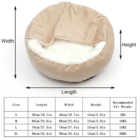 Orthopedic Winter Dog & Cat Bed