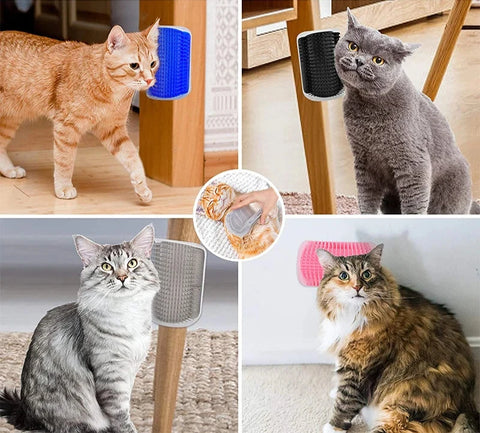 Self-Cleaning Cat Brush & Massage Comb