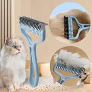 Double-Sided Cat & Dog Grooming Brush