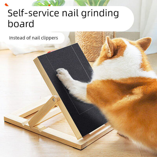 Dog Cat Scratching Board Nail Grinder